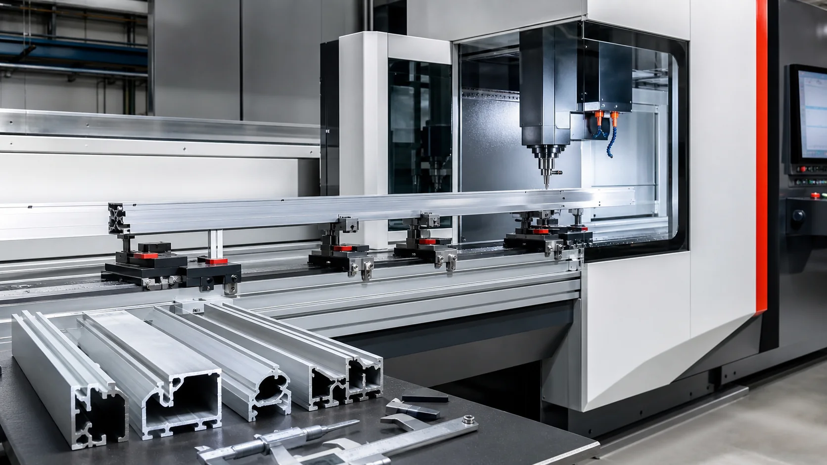 CR-300 Aluminum Copy Routing Machine aluminum machinery reference image