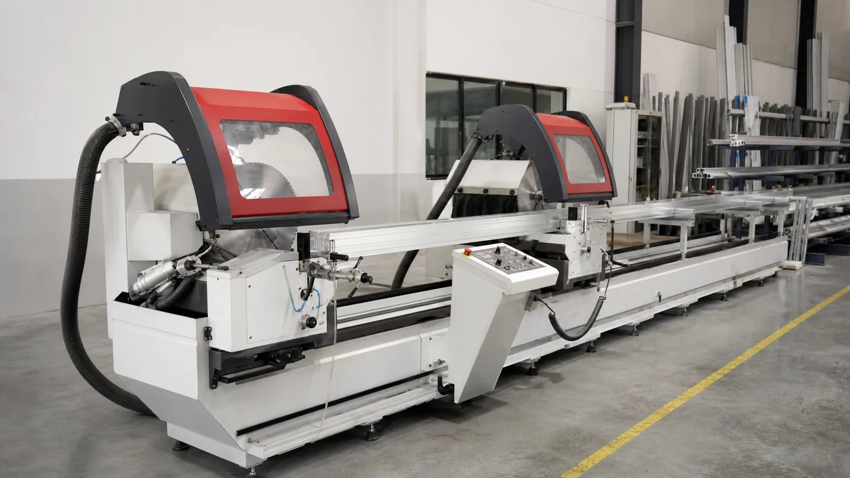 CC-120 Aluminum Corner Crimping Machine aluminum machinery reference image
